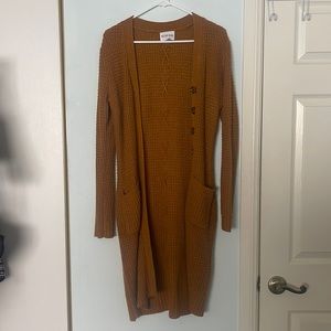 Burnt Orange long Sweater